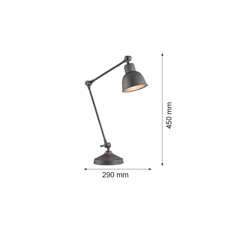 Argon 3195 - Настолна лампа EUFRAT 1xE27/15W/230V