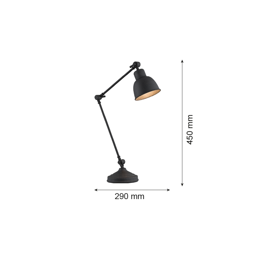 Argon 3197 - Настолна лампа EUFRAT 1xE27/15W/230V