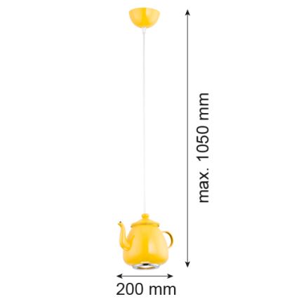 Argon 3651 - Висящи лампи JAMAJKA 1xGU10/50W/230V