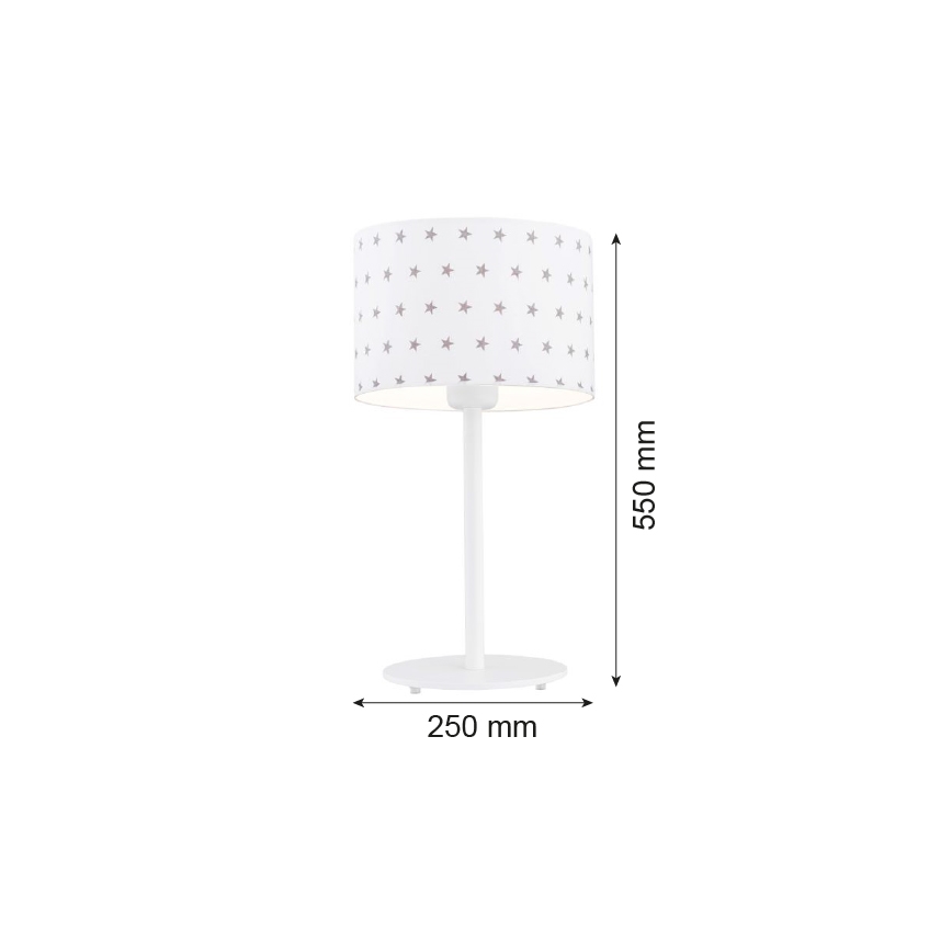 Argon 4125 - Настолна лампа MAGIC 1xE27/15W/230V бяла