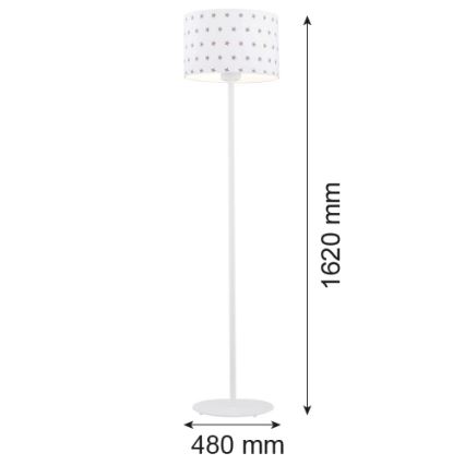 Argon 4129 - Лампион MAGIC 1xE27/15W/230V бял