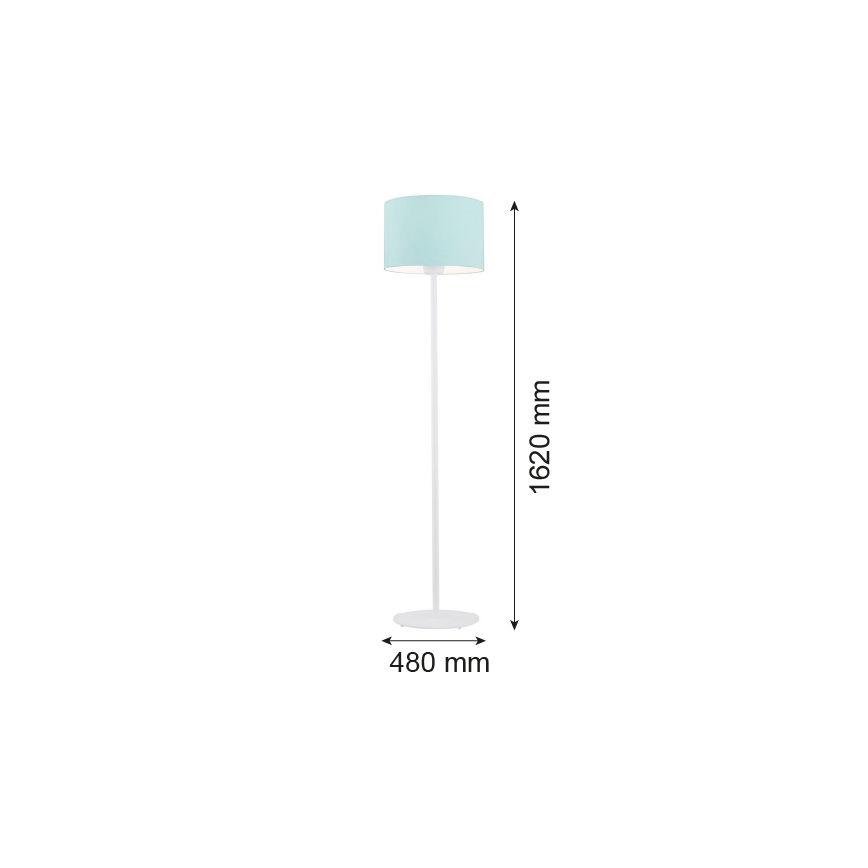 Argon 4131 - Лампион MAGIC 1xE27/15W/230V тюркоаз/бял