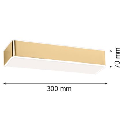 Argon 4148 - Аплик RODAN 1xE27/15W/230V златист