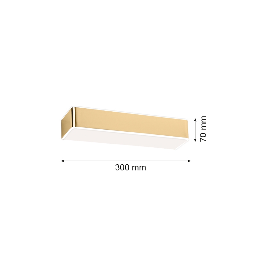 Argon 4148 - Аплик RODAN 1xE27/15W/230V златист