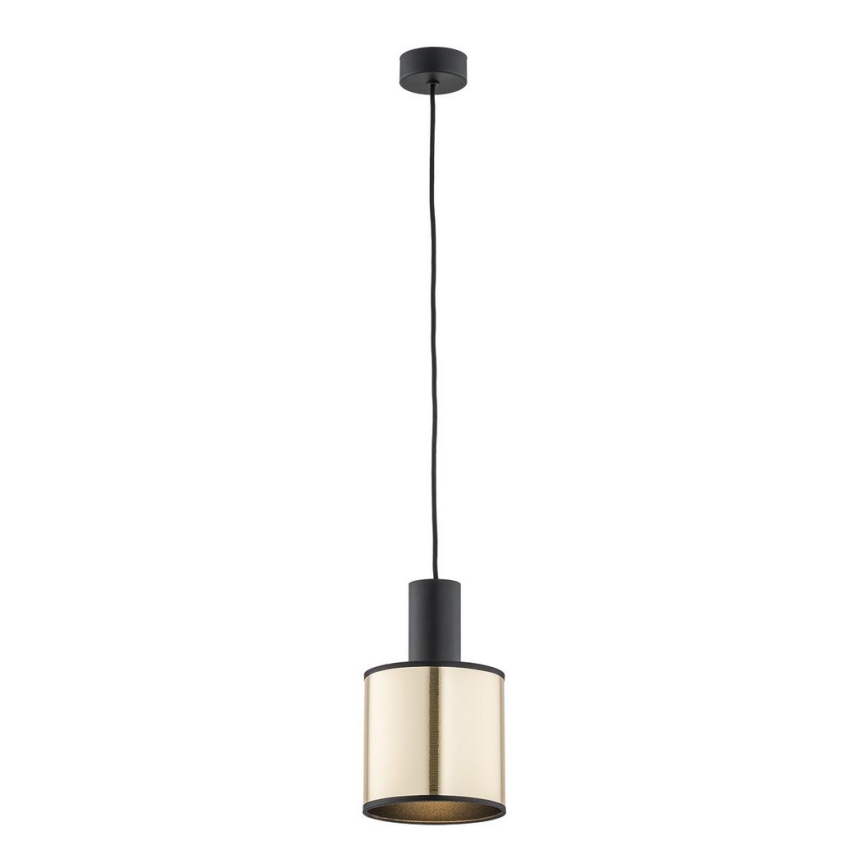 Argon 4248 - Висящ полилей HERMAN 1xE27/15W/230V месинг/черен