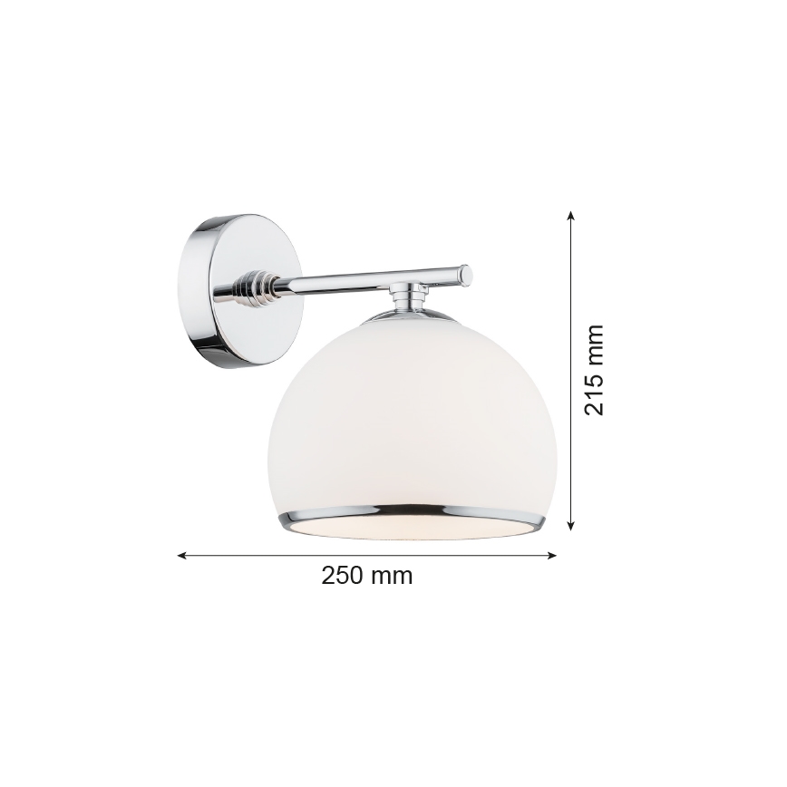 Argon 4254 - Аплик MARBELLA 1xE27/15W/230V лъскав хром
