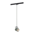 Argon 4313 - Полилей за лентовата система NET 1xE27/15W/230V зелен