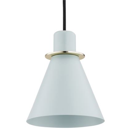 Argon 4682 - Висящ полилей BEVERLY 1xE27/15W/230V син/златист