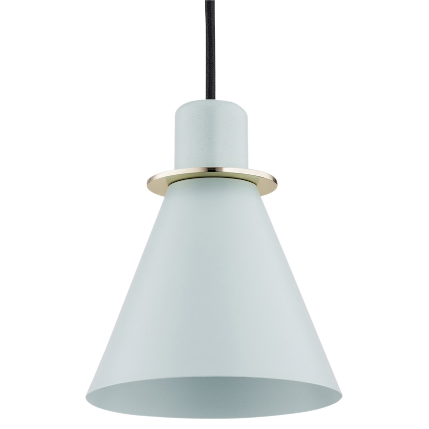 Argon 4682 - Висящ полилей BEVERLY 1xE27/15W/230V син/златист