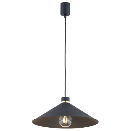 Argon 4695 - Висящ полилей NASHVILLE 1xE27/15W/230V черен