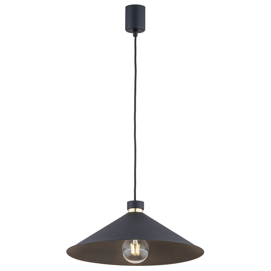 Argon 4695 - Висящ полилей NASHVILLE 1xE27/15W/230V черен