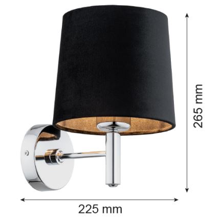 Argon 4726 - Аплик BOLZANO 1xE27/15W/230V