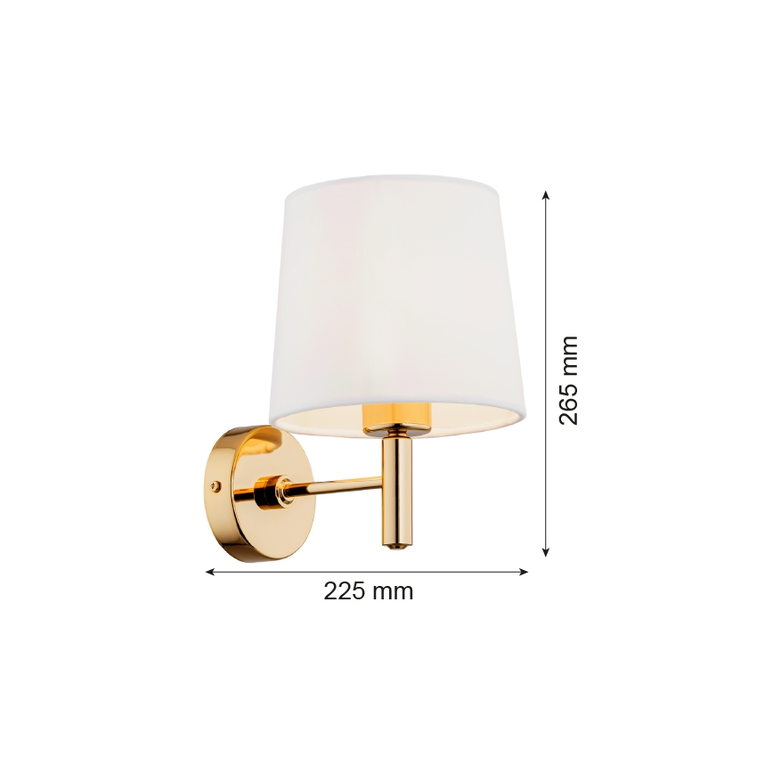 Argon 4728 - Аплик PONTE 1xE27/15W/230V