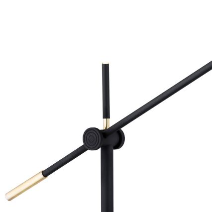 Argon 4735 - Лампион DETROIT 1xE27/15W/230V черен