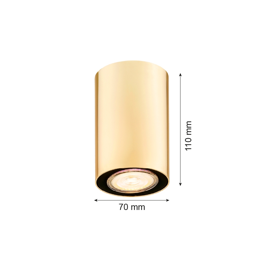 Argon 4759 - Лампа TYBER 1xGU10/5W/230V златиста