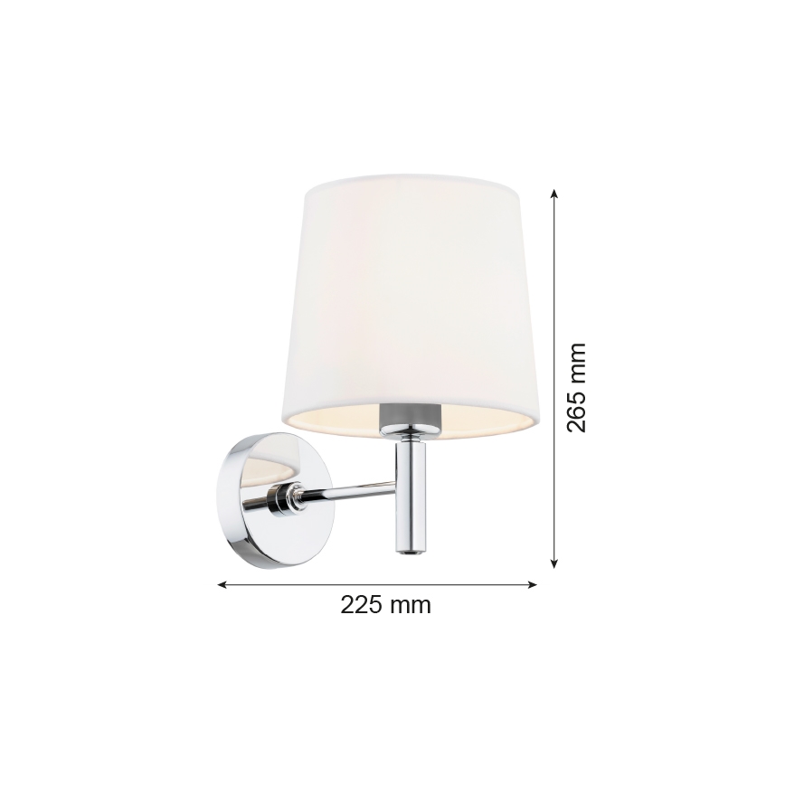 Argon 4760 - Аплик BOLZANO 1xE27/15W/230V