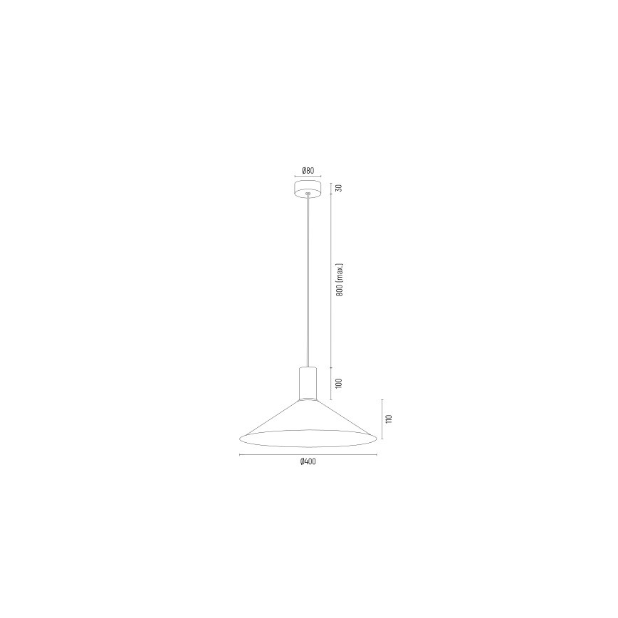 Argon 4912 - Висящ полилей MINORI 1xE27/15W/230V черен/златист