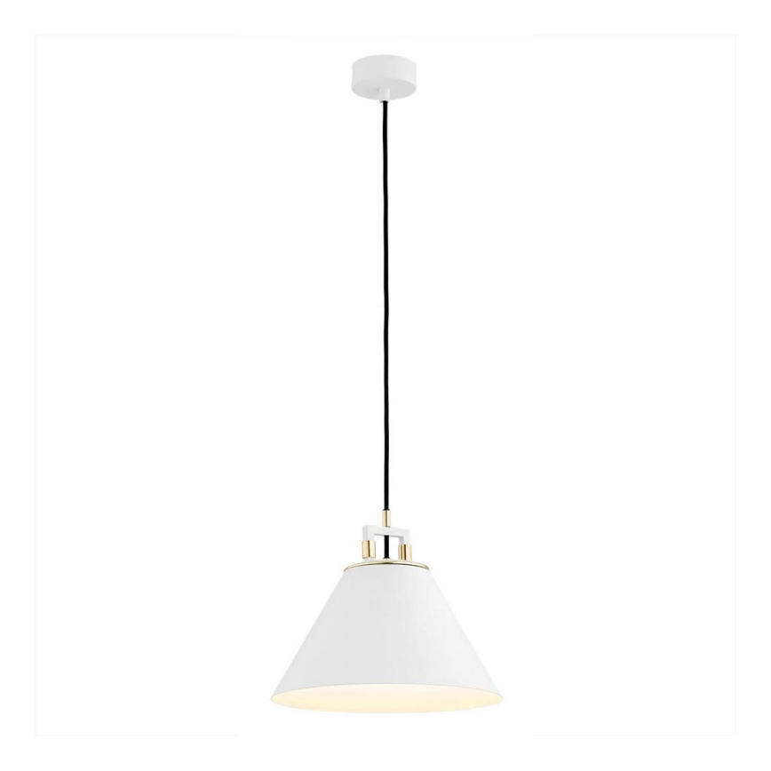 Argon 4914 - Висящ полилей ORTE 1xE27/15W/230V бял