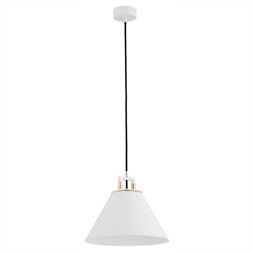 Argon 4914 - Висящ полилей ORTE 1xE27/15W/230V бял