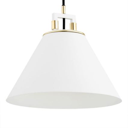 Argon 4914 - Висящ полилей ORTE 1xE27/15W/230V бял