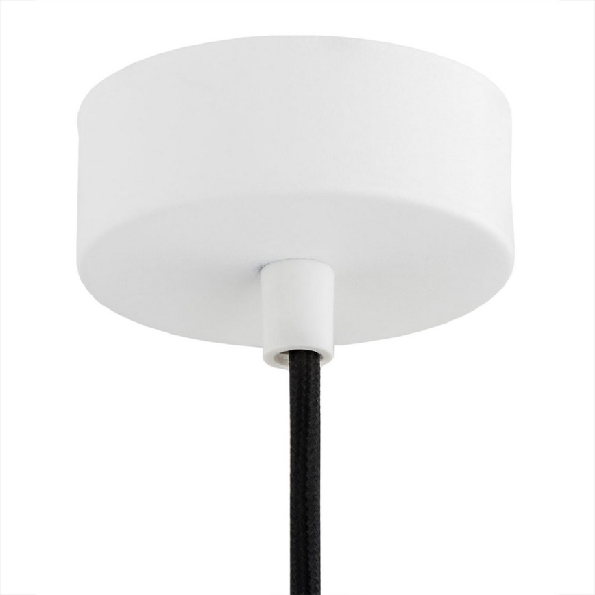 Argon 4914 - Висящ полилей ORTE 1xE27/15W/230V бял