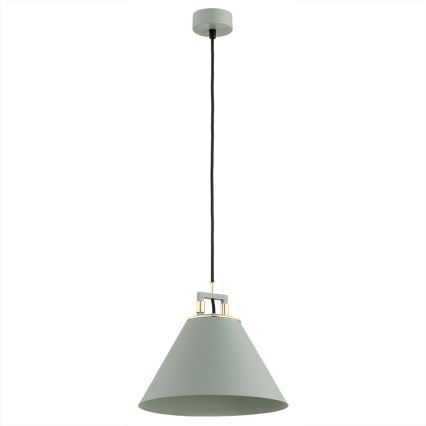 Argon 4916 - Висящ полилей ORTE 1xE27/15W/230V зелен