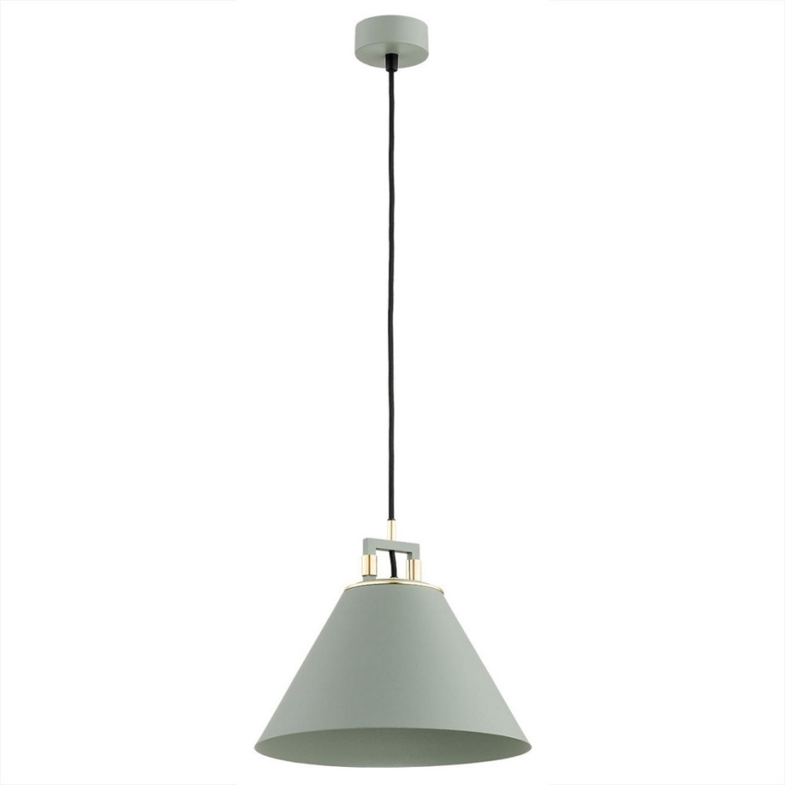 Argon 4916 - Висящ полилей ORTE 1xE27/15W/230V зелен