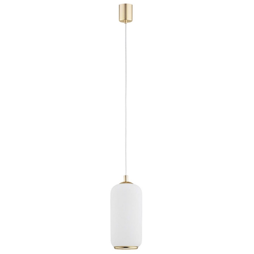 Argon 4993 - Висящ полилей PALLADO 1xE27/15W/230V златист/бял