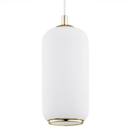 Argon 4993 - Висящ полилей PALLADO 1xE27/15W/230V златист/бял