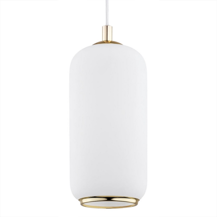 Argon 4993 - Висящ полилей PALLADO 1xE27/15W/230V златист/бял