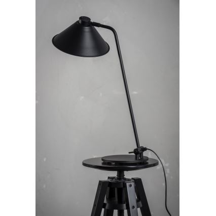 Argon 4996 - Настолна лампа GABIAN 1xE27/15W/230V бяла