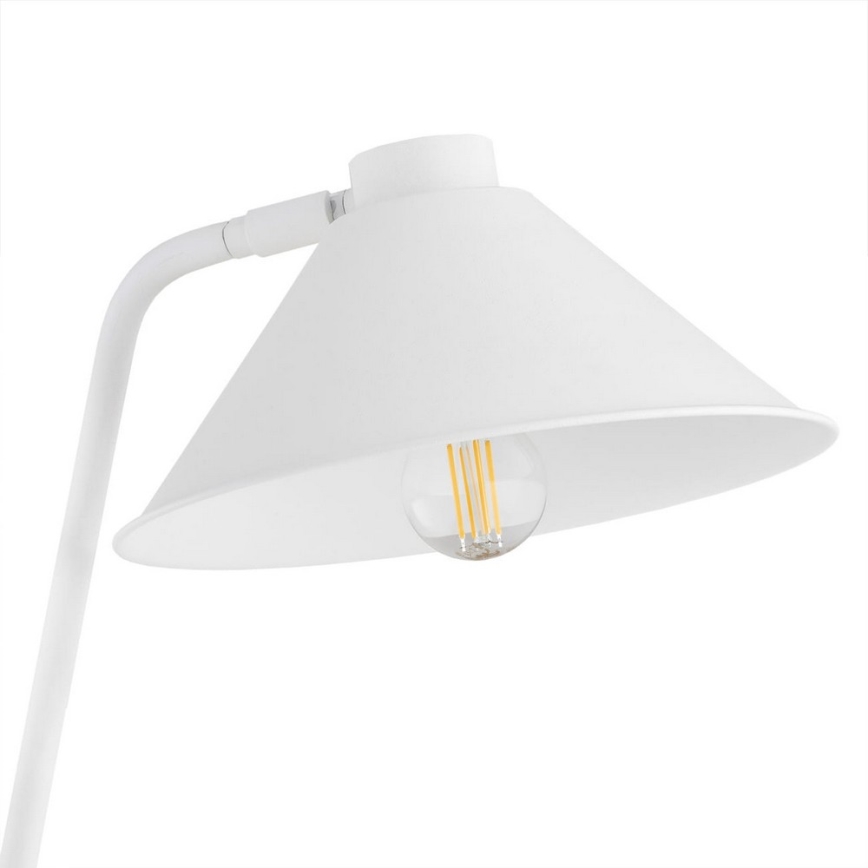 Argon 4996 - Настолна лампа GABIAN 1xE27/15W/230V бяла