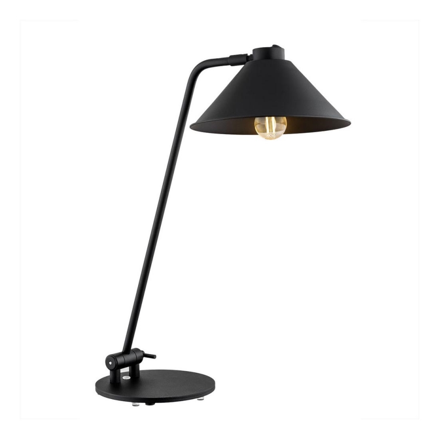 Argon 4998 - Настолна лампа GABIAN 1xE27/15W/230V черна