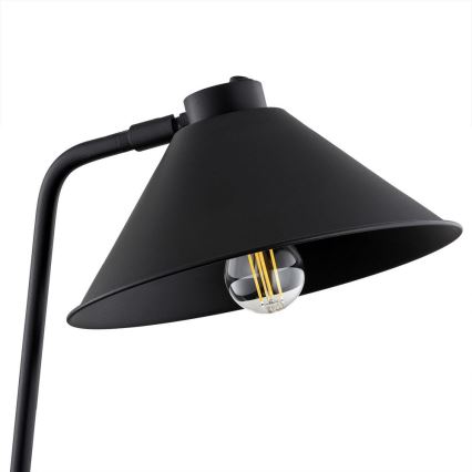 Argon 4998 - Настолна лампа GABIAN 1xE27/15W/230V черна