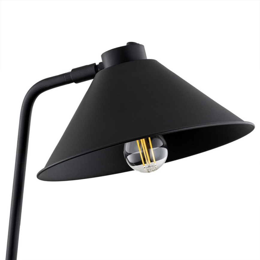 Argon 4998 - Настолна лампа GABIAN 1xE27/15W/230V черна