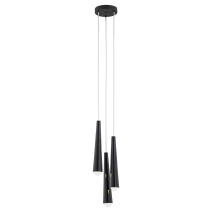 Argon 6103 - Висящ полилей HOLLYWOOD 3xE14/7W/230V черен