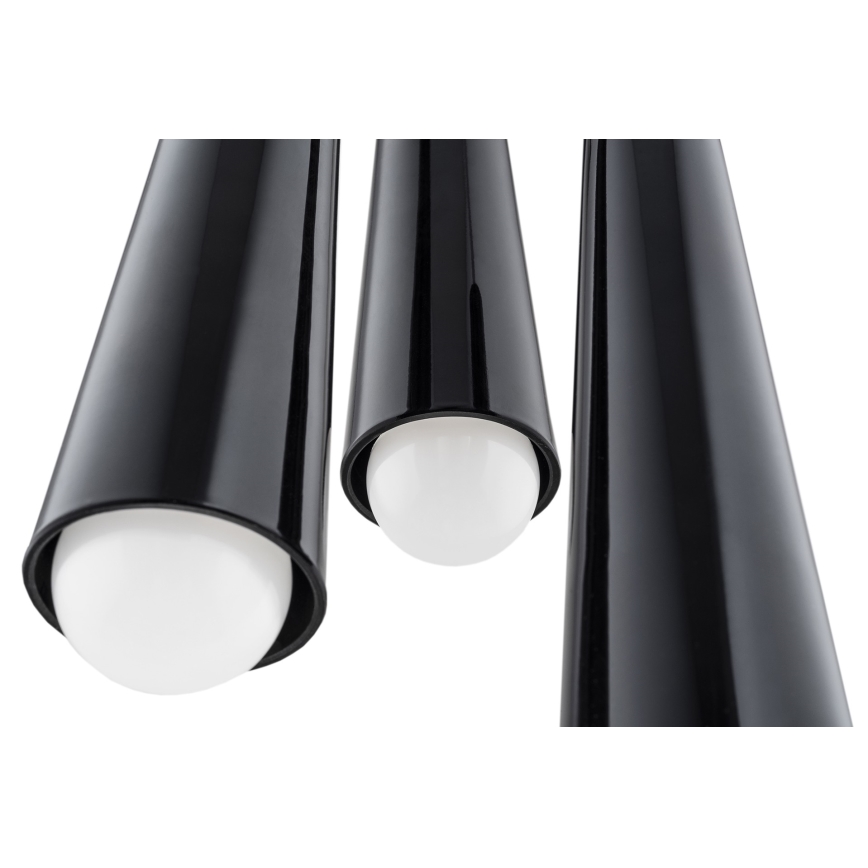 Argon 6103 - Висящ полилей HOLLYWOOD 3xE14/7W/230V черен