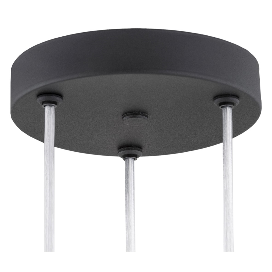 Argon 6103 - Висящ полилей HOLLYWOOD 3xE14/7W/230V черен