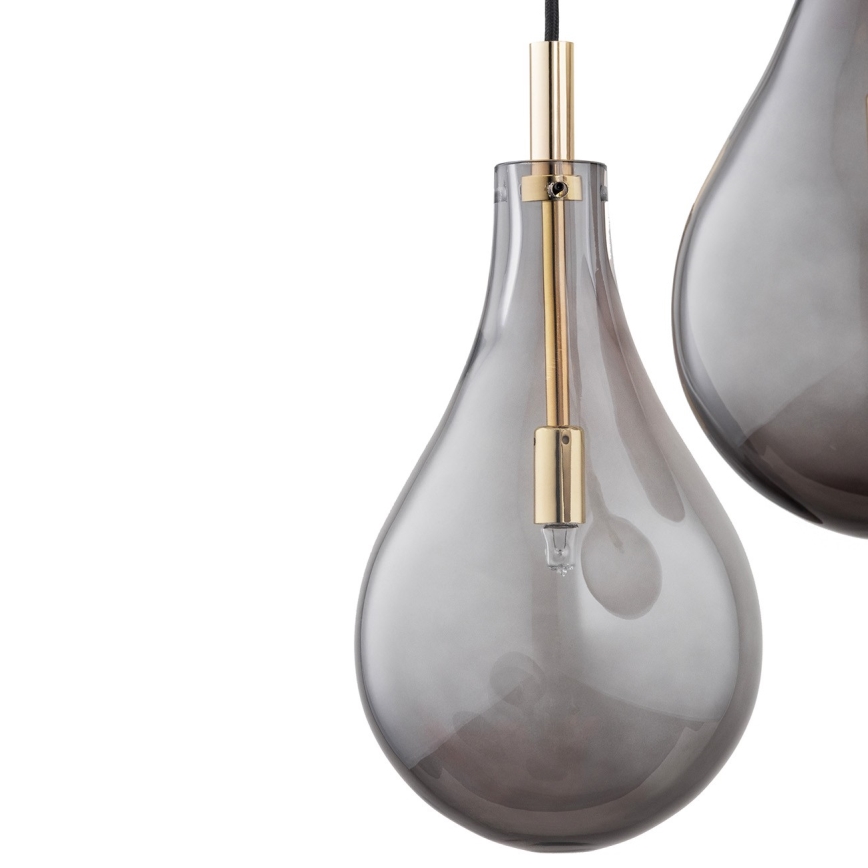 Argon 6105 - Висящ полилей OAKLAND 3xG9/6W/230V черен