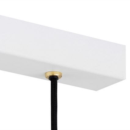 Argon 6173 - Висящ полилей ORTE 3xE27/15W/230V бял