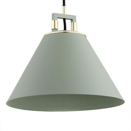 Argon 6177 - Висящ полилей ORTE 3xE27/15W/230V зелен