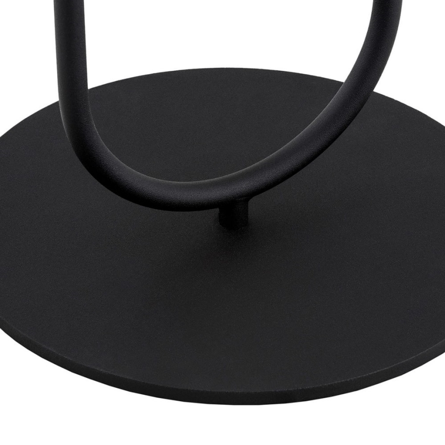 Argon 7073 - Лампион FERRONE 2xE14/7W/230V черен/бял/златист