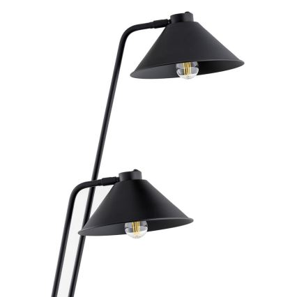 Argon 7075 - Лампион GABIAN 2xE27/15W/230V черен