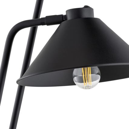 Argon 7075 - Лампион GABIAN 2xE27/15W/230V черен