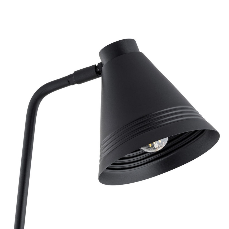 Argon 7077 - Лампион AVALONE 2xE27/15W/230V черен