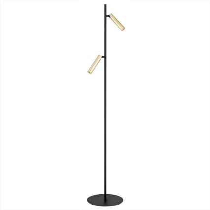 Argon 7083 - Лампион TORRE 2xG9/6W/230V черен/месинг