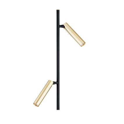 Argon 7083 - Лампион TORRE 2xG9/6W/230V черен/месинг