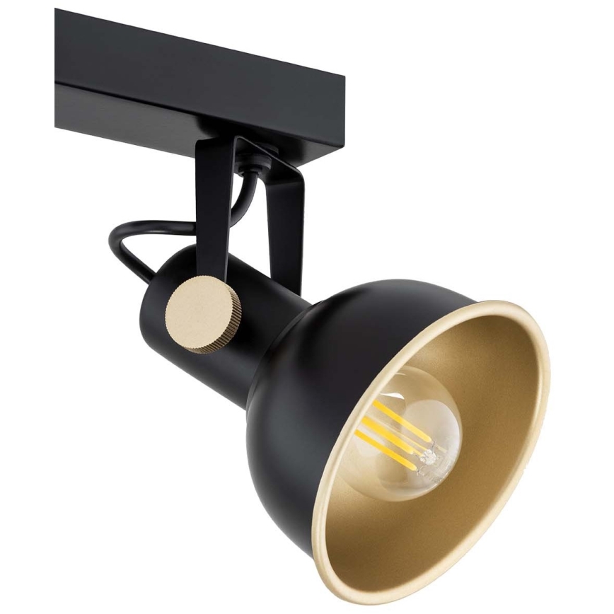 Argon 7142 - Спот LENORA 2xE14/7W/230V черен