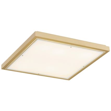 Argon 7167 - Плафон CARLSON 2xE27/15W/230V 29x29 см златист