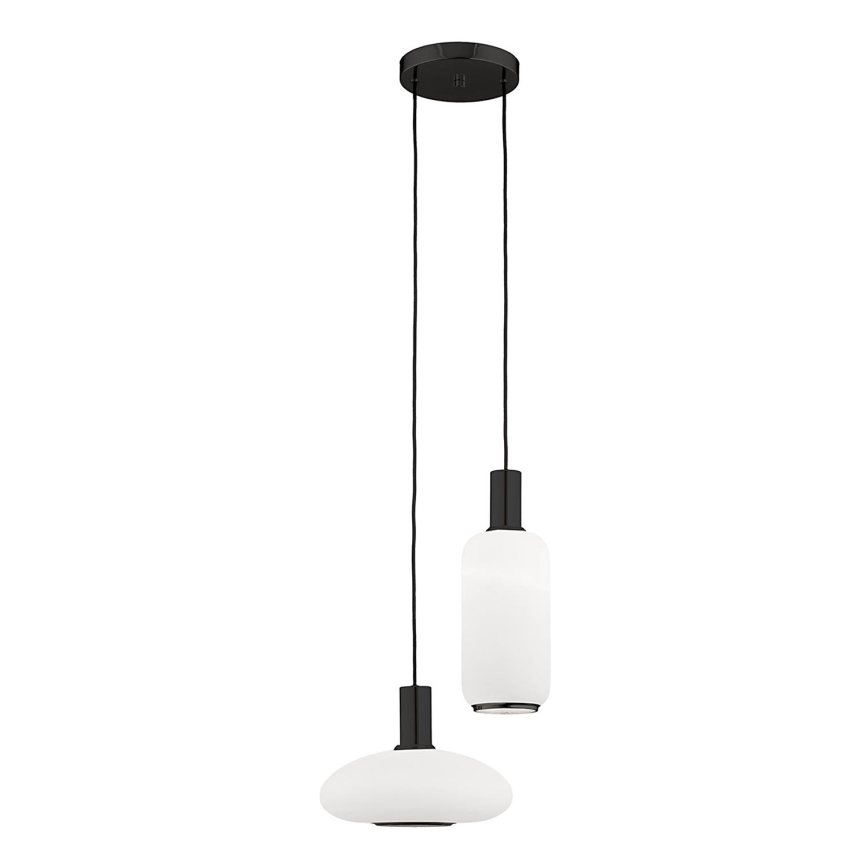 Argon 7214 - Пендел SAGUNTO PLUS 2xE27/15W/230V черен